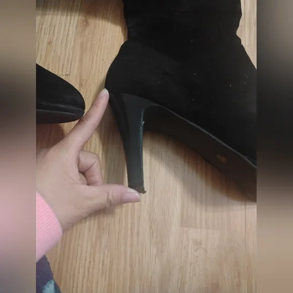 Worthington Black Over the Knee Boots - Picture 5 of 5